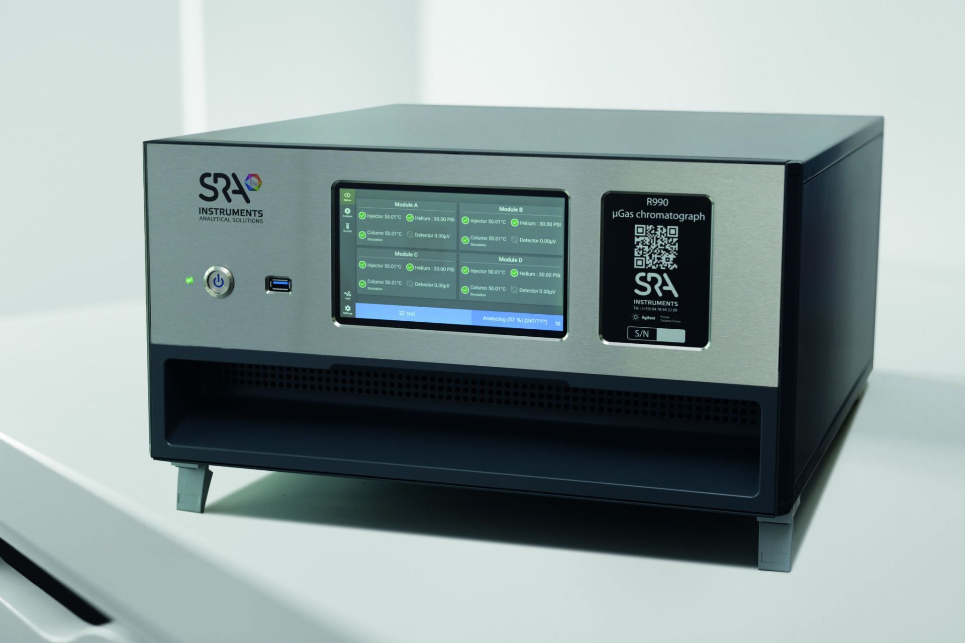 MicroGC SRA R990 – Wydajny i wszechstronny mikrochromatograf gazowy