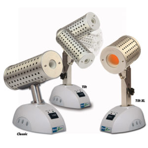 Bacti-Zapper Research Microsterilizer Classic B1000-E, TILT B1001-E a TILT XL B1001-XL-E