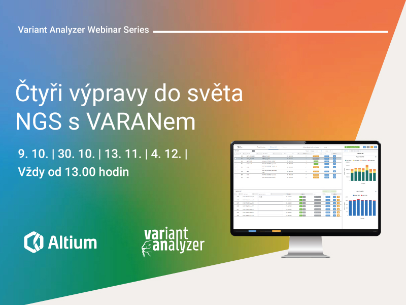 Zveme Vás na Čtyři výpravy do světa NGS s VARANem