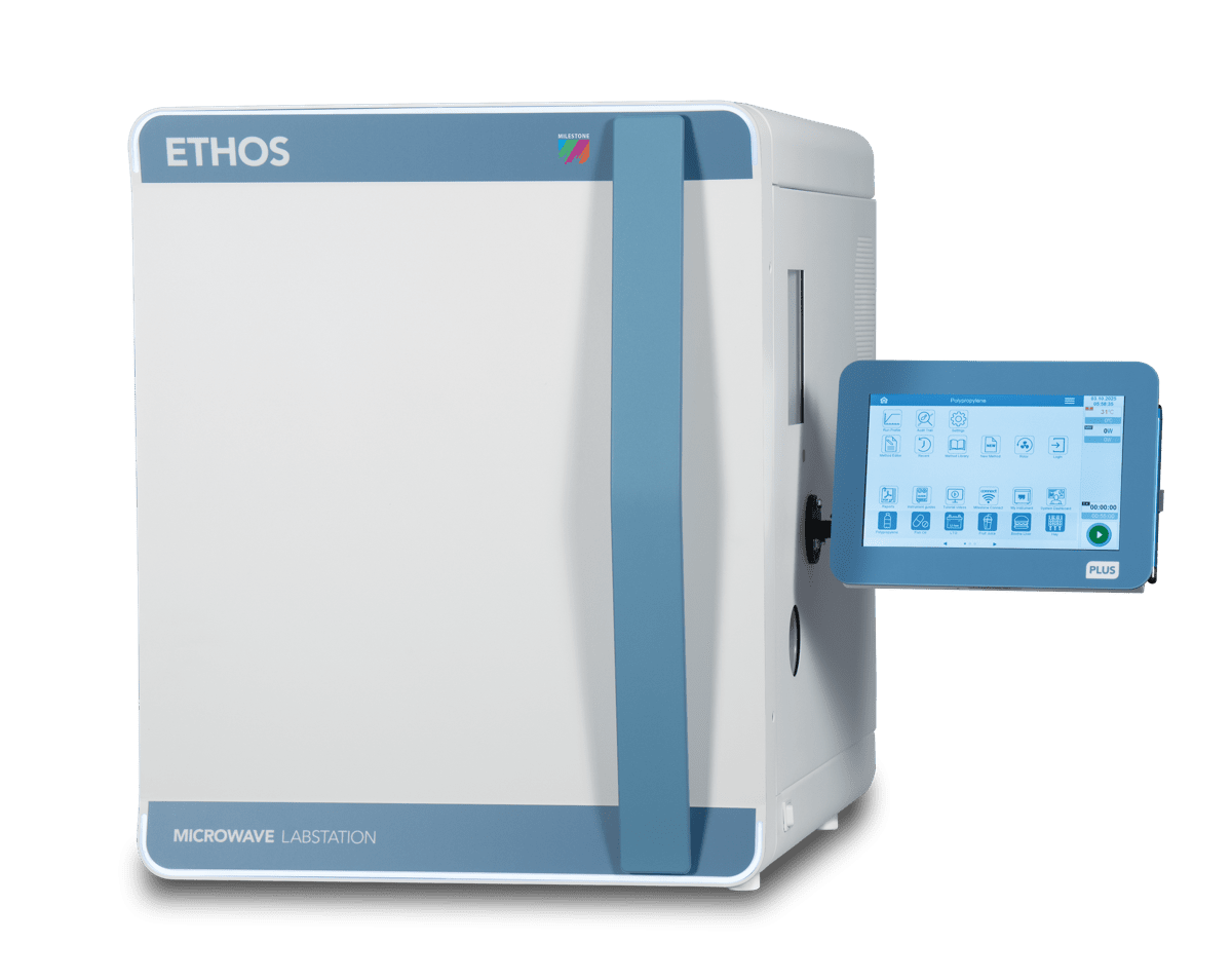 ETHOS Plus – mikrovlnný rozklad v uzavřených nádobkách s rotorem