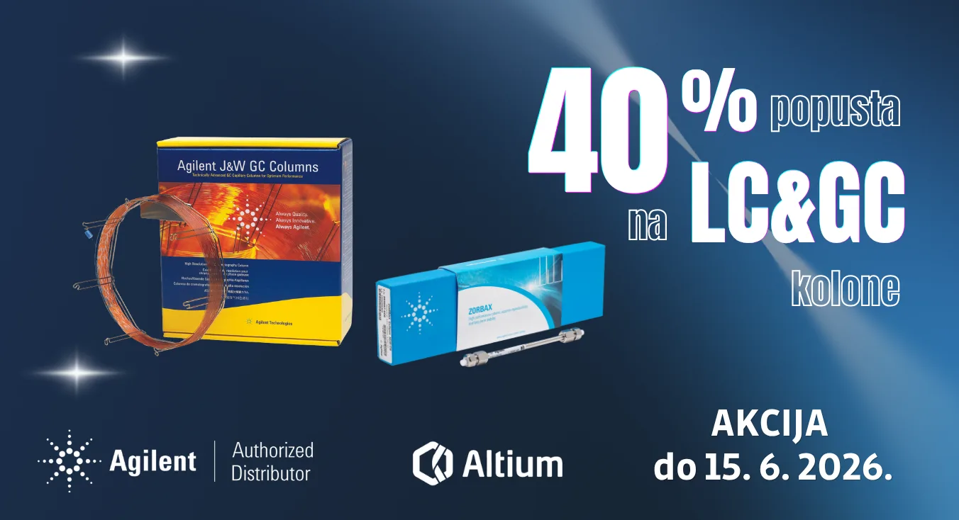 Iskoristite 40% na LC & GC kolone do 15. lipnja 2026.