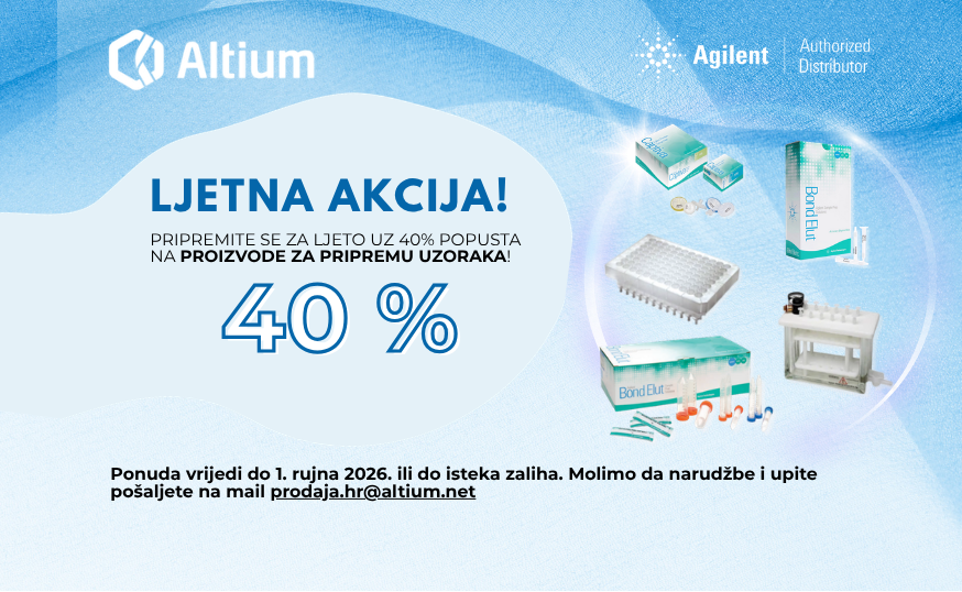 40% popusta na proizvode za pripremu uzoraka